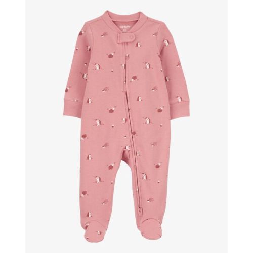 Baby Hedgehog 2-Way Zip Cotton Footie Sleep & Play Pajamas - Carter's | Carter's