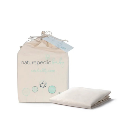 Organic Waterproof Baby Pads For Crib Mattress l Naturepedic