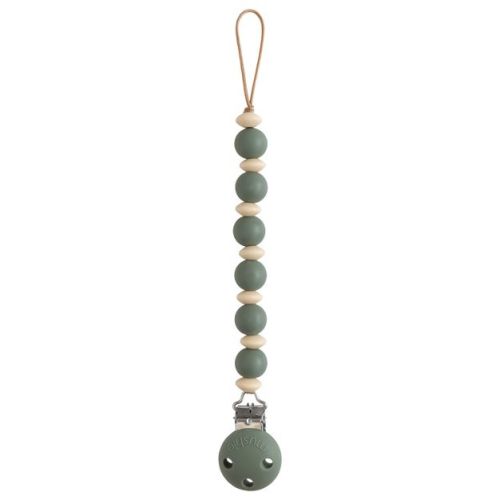 Silicone Pacifier Clip | Luna Dried Thyme One Size