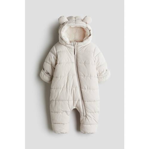 PILE-LINED SNOWSUIT