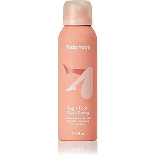 Frida Mom Foot Spray for Muscle Relief and Swelling of Leg and Foot, Pregnancy Must Haves, 3.4oz
