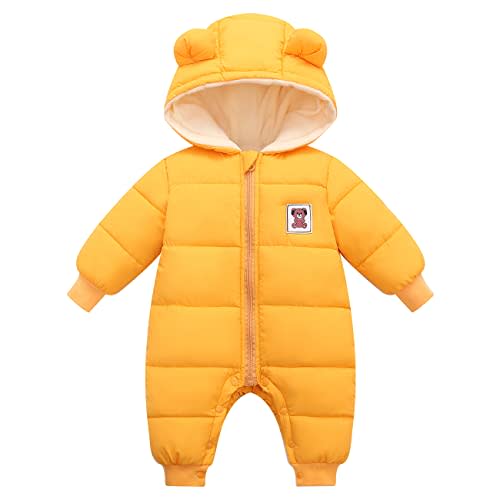 Cute Baby Boys Snowsuit New Born baby girls Winter Coat Toddler Clothes