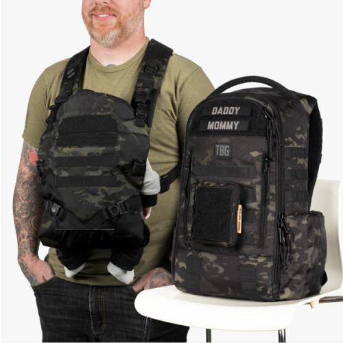 Daypack Diaper Bag & Baby Carrier Bundle - Tactical Baby Gear
