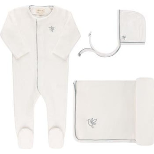 Velour Embroidered Bird & Butterfly Collection - Take Me Home Set