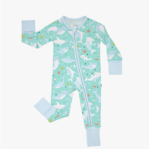 Little Sleepies Pajamas for Baby Boys & Girls, Viscose from Bamboo Baby Pajamas, Snug Baby Sleeper, Toddler PJs, 2-Way Zipper