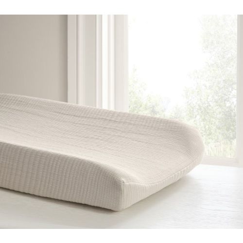 Pottery Barn Kids Organic Matelassé Changing Pad Cover