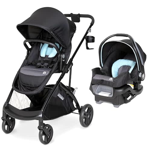 Baby Trend Sonar™ Switch 6-in-1 Modular Stroller Travel System with Ally 35 Infant Car Seat, Desert Blue