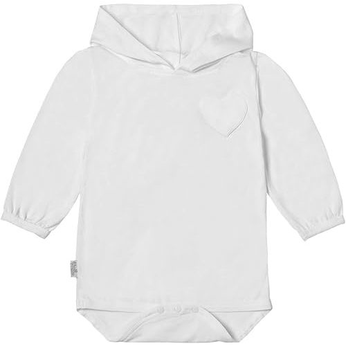 UV SKINZ Baby Girl Hooded Sunzie, UPF 50+ Protection – Comfortable Bamboo Knit