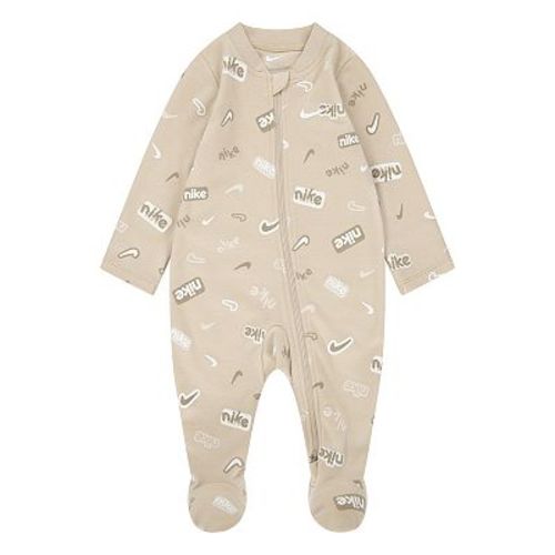 Newborn Baby Nike All-Over Printed Footed Coverall