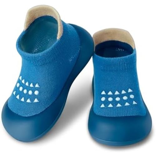 Baby Sock Shoes Boys Girls First Walking Shoes Non-Slip Slippers Soft Sole Sneakers Toddler Infant Babygirl