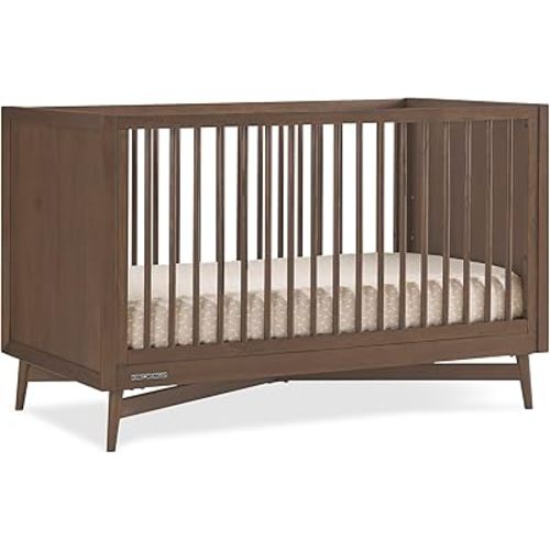 Delta Children Dylan 4-in-1 Convertible Crib, Teak Brown