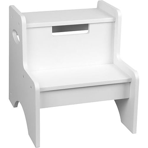 Dax Two Step Stool - White