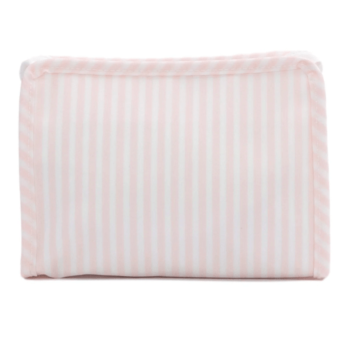TRVL Roadie Small Zip Pouch - Pimlico Stripe Pink