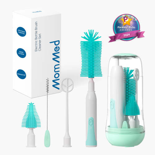 MomMed Electric Bottle Brush Cleaner Set