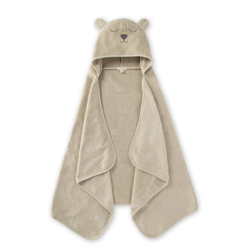Organic Cotton Toddler Hooded Bear Towel