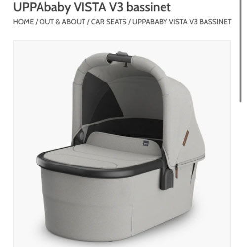 UPPAbaby VISTA V3 bassinet - mod mama