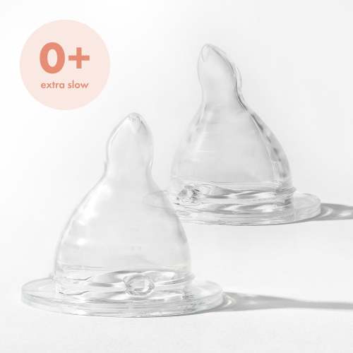 0 Months+ Extra Slow, 2 Nipple Pack