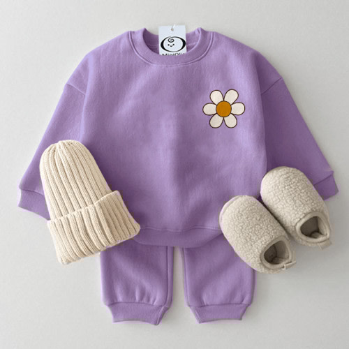 Baby Simple Printed Daisy Set