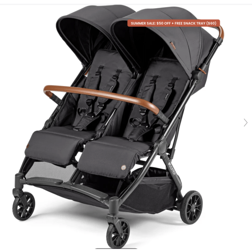 Bēbee Twin: Best Folding Double Stroller | Bombi Gear