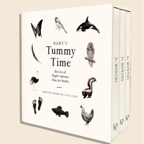 Baby's Tummy Time Book Box Set (Baby Gifts)