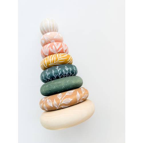 Peaches and Evergreen Stacker