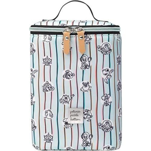 Petunia Pickle Bottom Baby Cooler Bag | Perfect for Baby Bottles and Snacks | Insulated & Reusable Bottle Cooler and Baby Holder | Disney & Pixar Playday