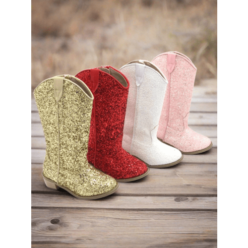 Sparkle and Shine Cowboy Boots by Liv and Mia