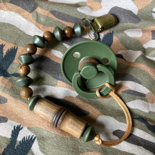 Original Duck Call Pacifier Clip (Bicone)