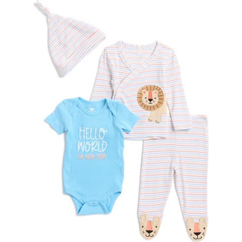 KOALA BABY 4-Piece Take-Me-Home Cotton Set | Nordstromrack