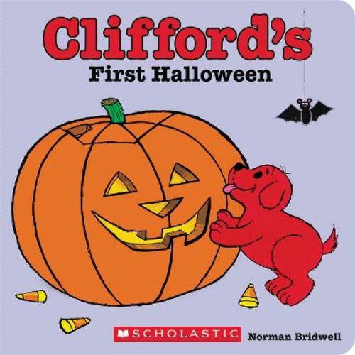 Clifford's First Halloween - (Clifford the Small Red Puppy) by Norman Bridwell (Board Book)