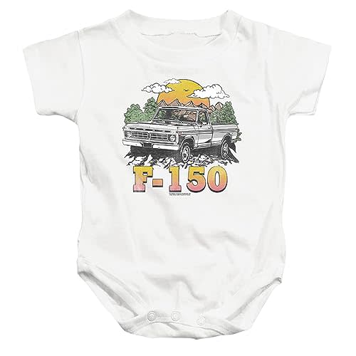 Popfunk Classic Ford Trucks F150 Mountain Ride Unisex Infant Snap Suit for Baby