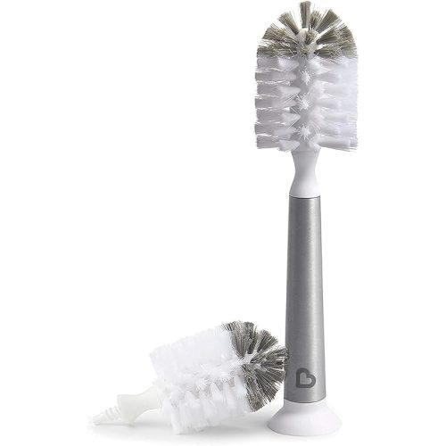 Munchkin® Shine™ Stainless Steel Bottle Brush and Refill Brush Head