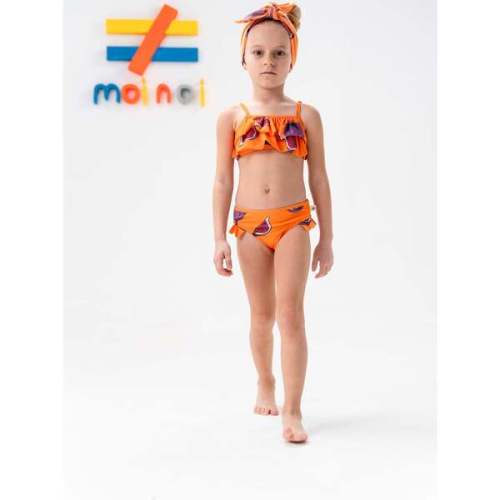 Coconut Print Two Piece Swimsuit, Blue - Moi Noi | Maisonette