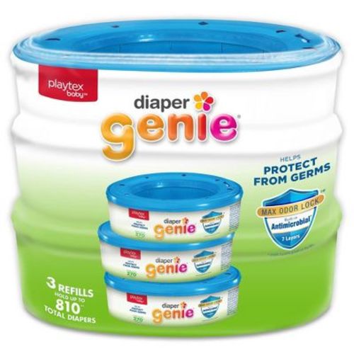 Diaper Genie Diaper Disposal Pail System Refill - 3pk