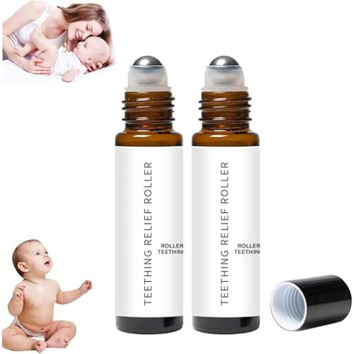 A Thousand Roses Teething Roller Oil, A Thousand Roses Teething Oil, Teething Roller All Natural (2)