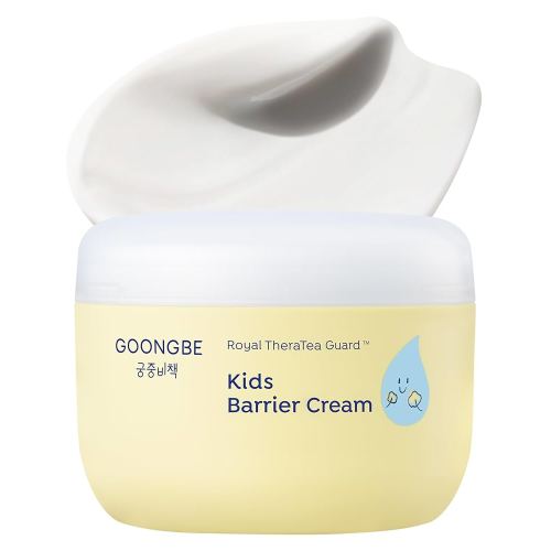Kids' Barrier Cream - Korean Kids Daily Intensive Moisturizing Cream for Face and Body - Improves Skin Barrier & Soothing Rough Skin with Cica and Panthenol - Allergen Free Scent, 6.09 oz.