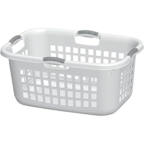 STERILITE CORP 12168006 Laundry Basket White 2Bshl