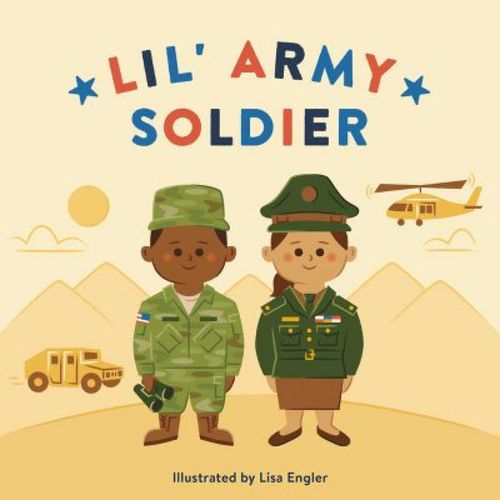 Lil' Army Soldier - (Mini Military) by Rp Kids (Board Book)