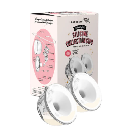Silicone Milk Collection Cups | Legendairy Milk