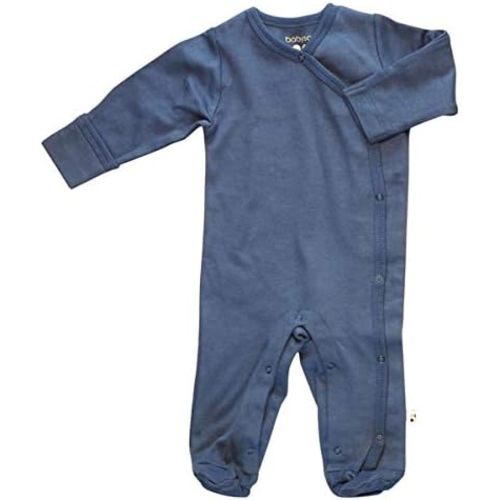 Babysoy Organic Long Sleeve Solid Footie/Coverall