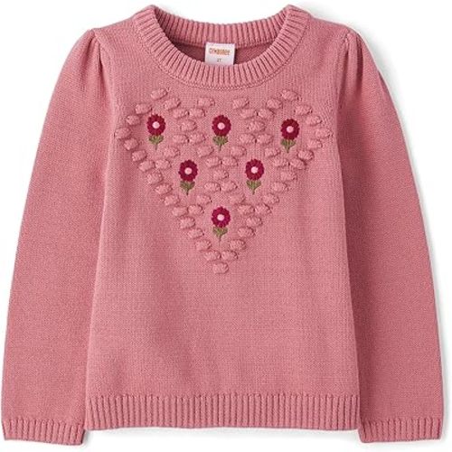 Amazon.com: Gymboree,and Toddler Long Sleeve Sweaters,Flora Pink,3T: Clothing, Shoes & Jewelry
