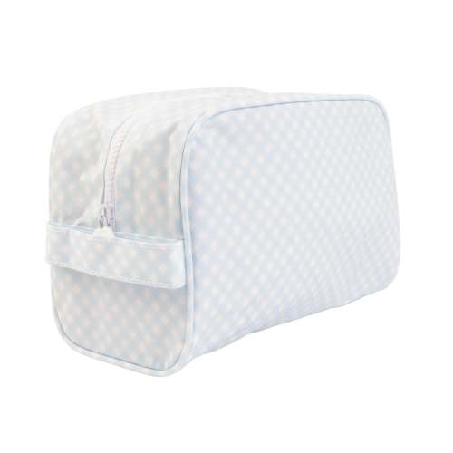 The Dopp Kit Blue Gingham by Apple of My Isla