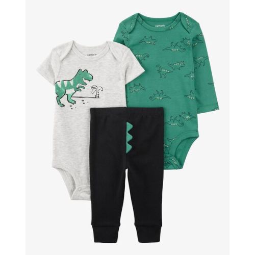 Baby 3-Piece Dinosaur Bodysuit Pant Set - Carter's | Carter's