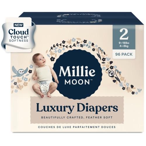 Luxury Diapers - Size 2, 96 Count