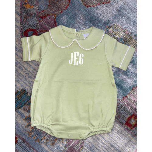 Green Bubble - Piping Collared