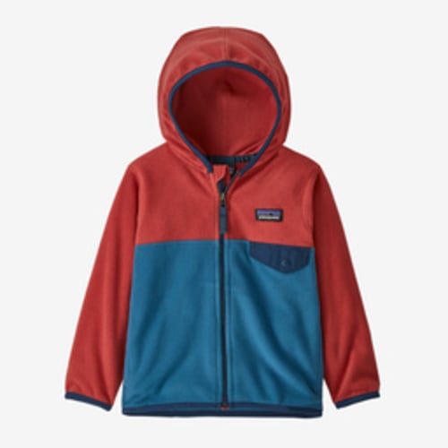 Baby Micro D® Snap-T® Jacket - Wavy Blue
