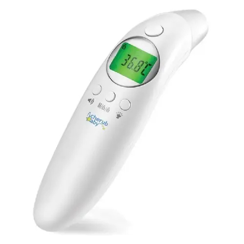 Cherub Baby Digital Ear & Forehead Thermometer 4in1 | Baby Bunting AU
