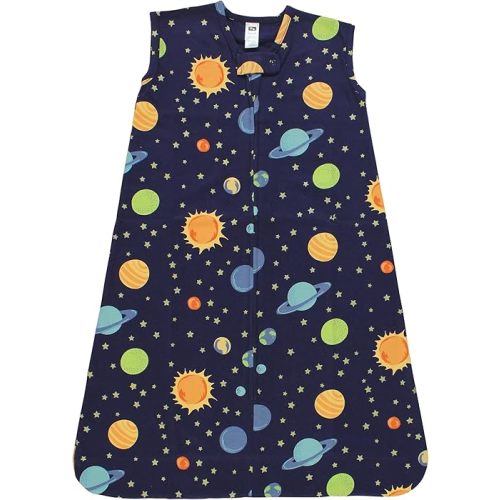 Hudson Baby Unisex BabyCotton Sleeveless Wearable Sleeping Bag, Sack, Blanket, 6-12M