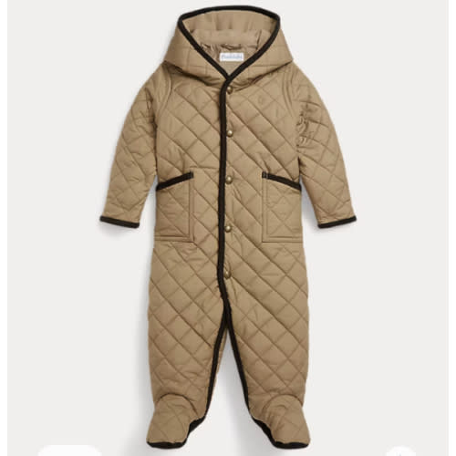 Baby Boy's Water-Repellent Hooded Barn Bunting | Ralph Lauren