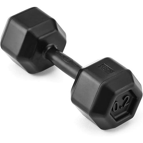 Genuine Fred BUFF BABY Dumbbell Rattle Engaging and Sensory Rich Toy, Lightweight and Easy to Hold, Fun Gift for Fitness Enthusiast and New Parents